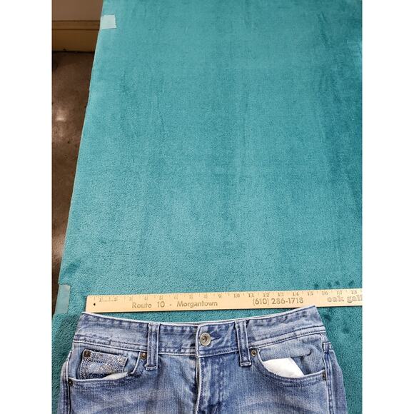 Express Jeans Size 4 Womens Blue Stretch Pants Ladies Mid Rise Stella Bootcut - Picture 10 of 14
